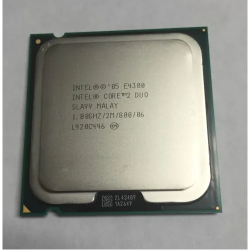 Intel Core 2 Duo 4300 CPU 1.80GHz 2M 800MHz SL9TB Socket LGA775 Processor Intel Core 2 Duo 4300 CPU 1.80GHz 2M 800MHz SL9TB Socket LGA775 Processor