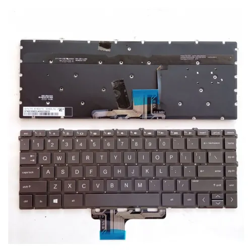 HP X360 13-AP0XXX Laptop Backlit Keyboard Replacement HP X360 13-AP0XXX Laptop Backlit Keyboard Replacement