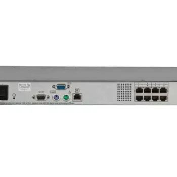 Dell Poweredge 180AS 8-Port KVM CMN: 1012 Console Switch