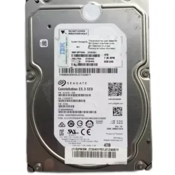 IBM 4TB SAS 6Gbps 3.5 Inch 7200 RPM Hard Disk Drive ( HDD ) 2726493 2726491 ST4000NM0043