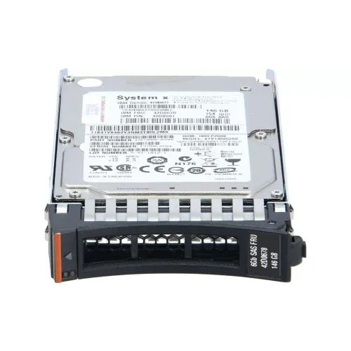 IBM 146GB SAS 15K RPM 6Gbps 2.5 Inch Hard Disk Drive 42D0678 42D0681 IBM 146GB SAS 15K RPM 6Gbps 2.5 Inch Hard Disk Drive 42D0678 42D0681
