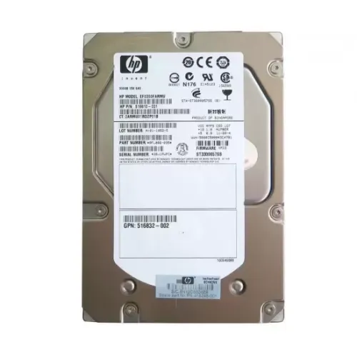 HP 300GB 15K SAS 3.5 Inch 6Gbps Hard Disk 516832-002 9FL066-035 ST3300657SS 516810-001 HP 300GB 15K SAS 3.5 Inch 6Gbps Hard Disk 516832-002 9FL066-035 ST3300657SS 516810-001