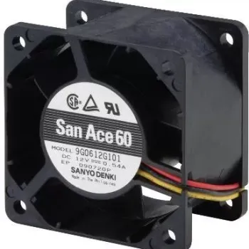 Axial Ball 12V 10.2V to 13.2V 67.85CFM 61.5dB DC Fan