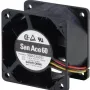 Axial Ball 12V 10.2V to 13.2V 67.85CFM 61.5dB DC Fan