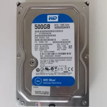 HP Workstation Z620 500GB 7.2K SATA 3.5 Inch Hard Disk Drive 684593-001