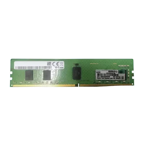 HPE 8GB PC4-21300 DDR4-2666MHz ECC Unbuffered CL19 288-Pin DIMM 1.2V Single Rank Memory Module Part# 840755-091 HPE 8GB PC4-21300 DDR4-2666MHz ECC Unbuffered CL19 288-Pin DIMM 1.2V Single Rank Memory Module Part# 840755-091