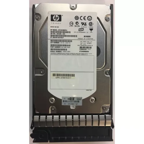 HP 450GB SAS 3.5 Inch Hard Drive DF0450B8054 9CL066-035 HP 450GB SAS 3.5 Inch Hard Drive DF0450B8054 9CL066-035