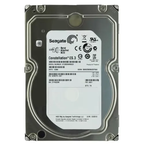 Seagate 2TB 7200RPM SAS 6Gbps 128MB 3.5 Inch Hard Drive 9ZM275-004 Seagate 2TB 7200RPM SAS 6Gbps 128MB 3.5 Inch Hard Drive 9ZM275-004