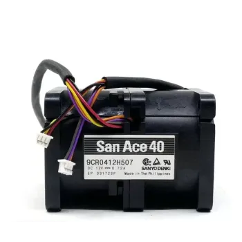 Sanyo 9CR0412H507 12V 0.72A Industrial Computer Server Cooling Fan 4056