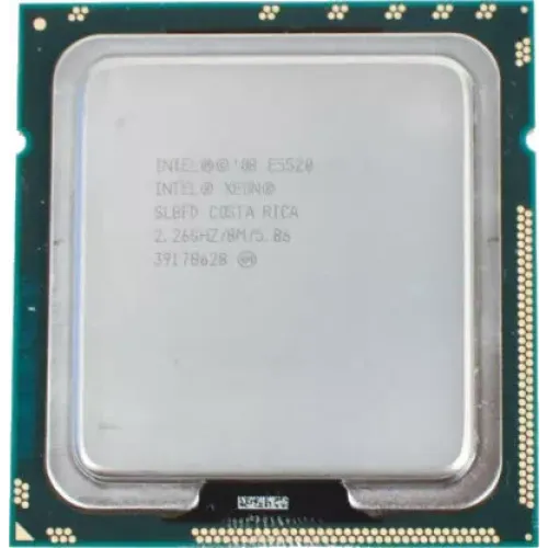 Intel Xeon E5520 2.26GHZ/8M/5.86 processor Intel Xeon E5520 2.26GHZ/8M/5.86 processor