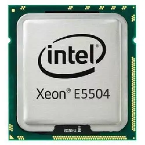 Intel Xeon Processor E5504 4core 4M Cache, 2.00 GHz 4.80 GT/s Intel QPI Intel Xeon Processor E5504 4core 4M Cache, 2.00 GHz 4.80 GT/s Intel QPI
