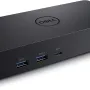 Dell Universal Dock - D6000, Equipped with USB-C/USB-A PowerShare Options, Connect Upto Three 4K Displays, LED Indicator, Black