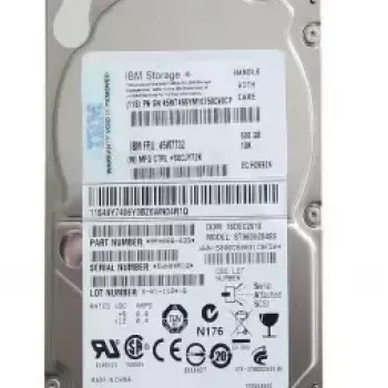 IBM DS8000 600GB 10K RPM 2.5 Inch SAS Hard Disk 9PN066-039 45W7732