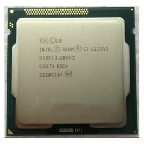Intel Xeon E3-1225 v2 E3-1225V2 SR0PJ 3.2GHz Quad Core LGA1155 CPU Processor Intel Xeon E3-1225 v2 E3-1225V2 SR0PJ 3.2GHz Quad Core LGA1155 CPU Processor