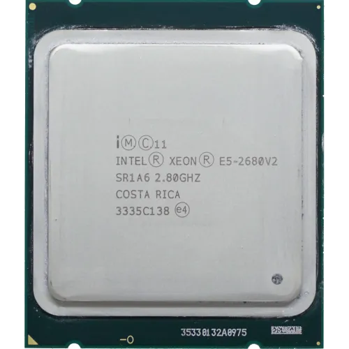 Intel Xeon E5-2680--V2 2.80 GHz 10 Core 25M Cache processor Intel Xeon E5-2680--V2 2.80 GHz 10 Core 25M Cache processor