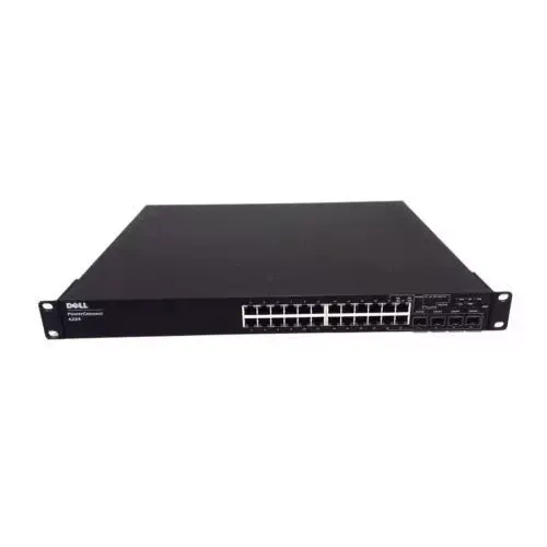 Dell power connect 6224 24Port gigabit managed network switch 0Rn856 Dell power connect 6224 24Port gigabit managed network switch 0Rn856