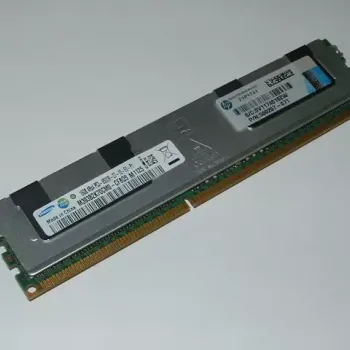 HP 500207-071 16GB 4RX4 PC3-8500R RAM heatsink