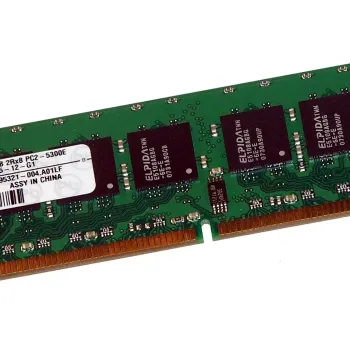 Kingston kd6502-ELG 1gb 2rx8 PC2-5300e ram