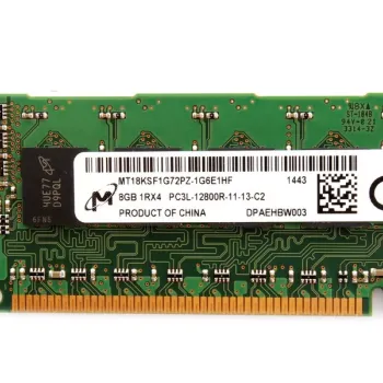 Micron MT18KSF1G72PZ-1G6E2HE 8gb PC3L-12800R ram