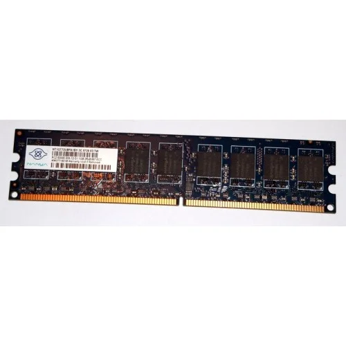 Nanya NT1GT72U8PA1BY 1gb 2RX8 PC2-5300e Nanya NT1GT72U8PA1BY 1gb 2RX8 PC2-5300e