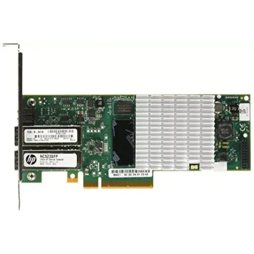HP NC523SFP Dual Port DA/SFP+ 10Gb Network Adapter HP NC523SFP Dual Port DA/SFP+ 10Gb Network Adapter