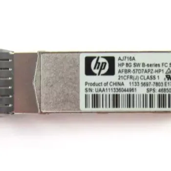 HP 8GB SFP plus Transceiver Module AJ716A 468507-001