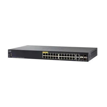 Cisco SG500-28P 28 Port Gigabit POE 500 Series Stackable Managed Switch