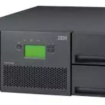 IBM 3573-l4U TS3200 48 Slots Data Backup Tape Library for Data Storage 45E1330 without Drive