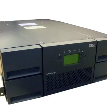 IBM System Storage TS3200 48 Slot Data Backup Tape Library for Data Storage 3573L4U without Drive