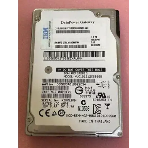 IBM 1.2tb 10k 6g 2.5" sas hdd 0B28475 00AD079 00AD076 IBM 1.2tb 10k 6g 2.5" sas hdd 0B28475 00AD079 00AD076