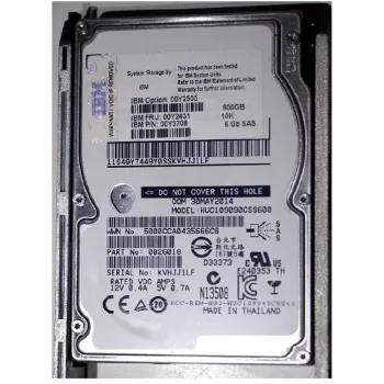 IBM 900gb 10k 6g 2.5" sas hdd 00Y5708 0Y5909 00Y2431