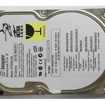 Seagate Barracuda 20GB 7.2K 2.5 SATA HDD ST320414A