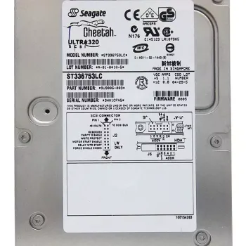 Seagate ST336753LC 36GB 15K 3.5 USCSI HDD