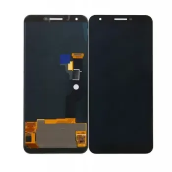 LCD with Touch Screen for Google Pixel 3A - Black (Display Glass Combo Folder)