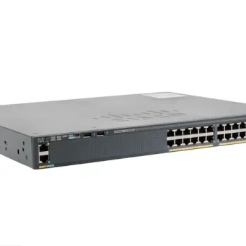 Cisco Catalyst C2960X 24 Port Managed Switch