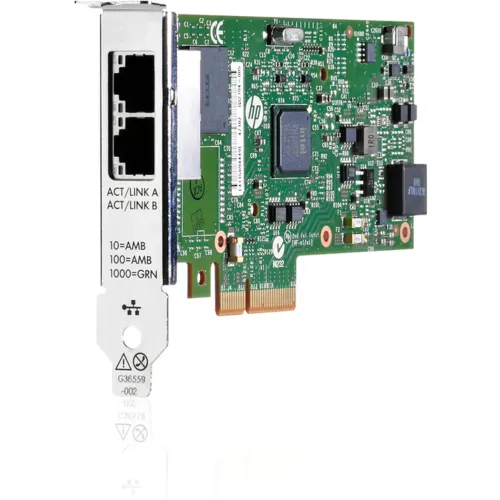 HPE Ethernet 1Gb Dual Port 361T Network Card Adapter 652497-B21 HPE Ethernet 1Gb Dual Port 361T Network Card Adapter 652497-B21