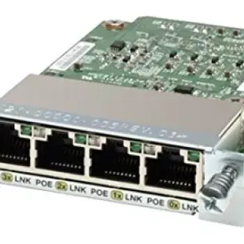 Cisco EHWIC-4ESG 4-Port Gigabit Ethernet Enhanced High Speed WAN Interface Card