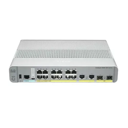 Cisco Catalyst 3560-CX 12-Port Ethernet Managed Switch WS-C3560CX-12PC-S Cisco Catalyst 3560-CX 12-Port Ethernet Managed Switch WS-C3560CX-12PC-S