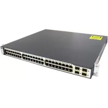Cisco Catalyst WS-C3750-48PS-E 48 Ports Layer 3 Managed Switch