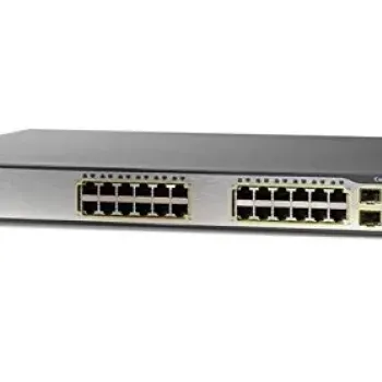 Cisco Catalyst WS-C3750G-24T-S 24 Port Layer 3 Gigabit Switch