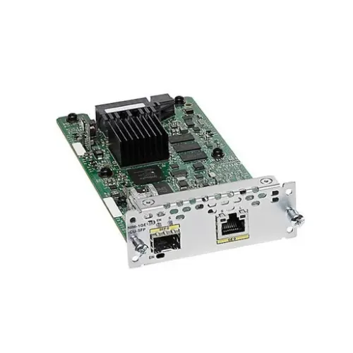 Cisco ISR 4000 Router 1 Port WAN Network Interface Module NIM-1GE-CU-SFP Cisco ISR 4000 Router 1 Port WAN Network Interface Module NIM-1GE-CU-SFP