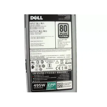 TH1CT 0TH1CT 495W for Dell Poweredge R630 R730 Power Supply E495E-S1 TH1CT 0TH1CT 495W for Dell Poweredge R630 R730 Power Supply E495E-S1