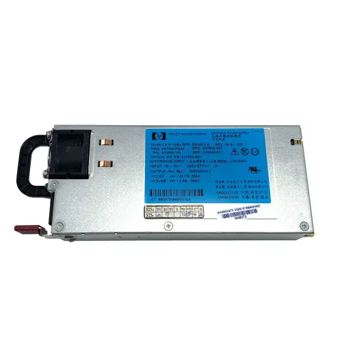 HP 500W 1U 277V Efficient Power Supply 637654-B21 HP 500W 1U 277V Efficient Power Supply 637654-B21