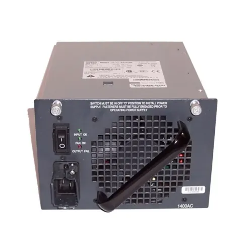 Cisco Catalyst 4500 1400W DC Power Supply PWR-C45-1400DC-P Cisco Catalyst 4500 1400W DC Power Supply PWR-C45-1400DC-P