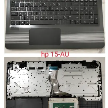 HP pavilion 15-AU 15au Touchpad Palmrest with Keyboard