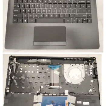 HP 240 G7 245 G7 14-CM 14-CK Palmrest Touchpad Keyboard Assembly Glossy Original