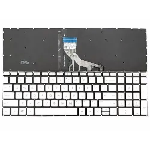 Silver Backlit Keyboard For HP 15-DA 15-DB 15-DF 15-DX 15G-DR 15-CR 15s-du 15s-fq 15s-eq 15-CS 255 G7 original Silver Backlit Keyboard For HP 15-DA 15-DB 15-DF 15-DX 15G-DR 15-CR 15s-du 15s-fq 15s-eq 15-CS 255 G7 original