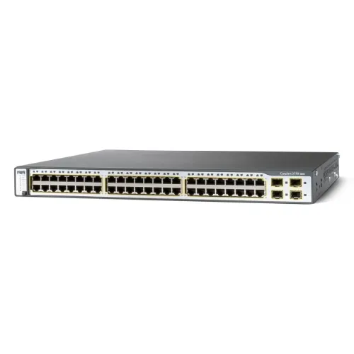Cisco Catalyst 3750 Series 48 Ports Managed Switch WS-C3750-48PS-S Cisco Catalyst 3750 Series 48 Ports Managed Switch WS-C3750-48PS-S
