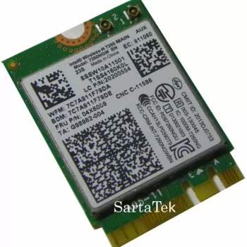 Intel Dual Band Wireless-ac 7260 7260ngw PCIE Bluetooth Wireless WIFI Card 802.11 Ac