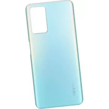 Replacement Back Housing for Oppo A76 - Glowing Blue
